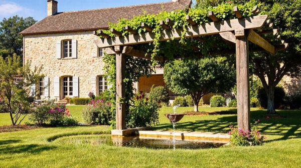 À Ancenis, les avantages d'une pergola avec retenue d'eau