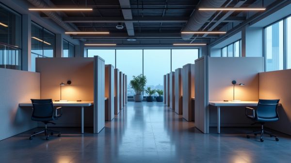 Aménager un espace de travail silencieux avec des cabines acoustiques open space