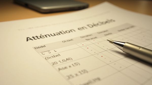 Atténuation en décibels : comment lire une fiche technique sans se faire avoir