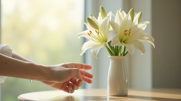 Envoyer des fleurs pour un deuil quand on ne peut pas être présent