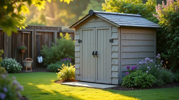 Les avantages de choisir un abri de jardin composite durable