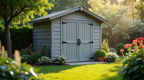 Les avantages de choisir un abri de jardin composite durable