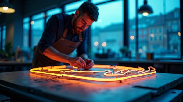 Personnaliser un néon sur mesure pour un éclairage unique